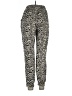 Hayden Animal Print Gold Casual Pants Size L - photo 2