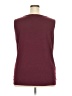 Cato Burgundy Sleeveless Blouse Size 22 - 24 - photo 2
