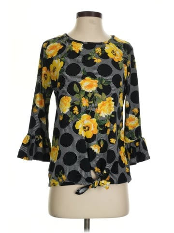 Fleurette 3/4 Sleeve Blouse (view 1)