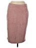 Lulus Solid Burgundy Casual Skirt Size M - photo 1