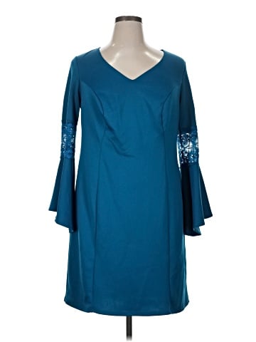 Wrapper Cocktail Dress (view 1)
