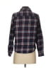 Forever 21 Plaid Blue Long Sleeve Button-Down Shirt Size S - photo 2