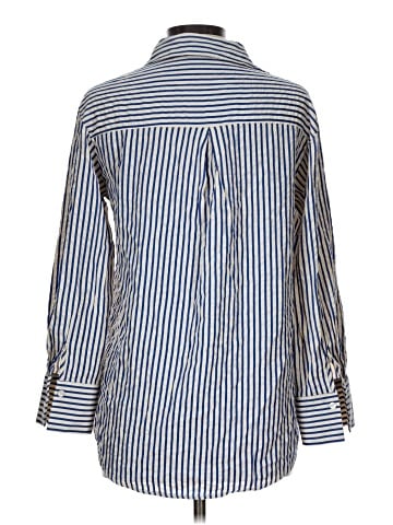 Assorted Brands 3/4 Sleeve Button-Down Shirt (view 2)