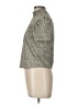 Zara Silver Short Sleeve Top Size L - photo 5