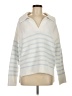 Wild Fable Stripes Ivory Pullover Sweater Size M - photo 1