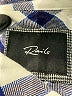 Rails 100% Rayon Plaid Ivory Blue Long Sleeve Button-Down Shirt Size S - photo 7