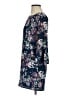 Aqua Floral Blue Casual Dress Size XS - photo 5