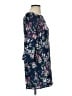 Aqua Floral Blue Casual Dress Size XS - photo 4