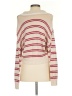 Victoria's Secret Pink 100% Viscose Stripes Ivory Pullover Sweater Size XS - photo 2