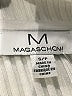 M Magaschoni Ivory Long Sleeve Top Size S - photo 7