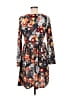 Unbranded Floral Black Casual Dress Size M - photo 2