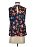 C&E Lifestyle Blue Sleeveless Blouse Size XS - photo 2