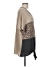 First Love Animal Print Brown Cardigan Size L - photo 4