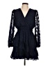 Aqua 100% Polyester Blue Cocktail Dress Size L - photo 1