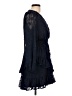 Aqua 100% Polyester Blue Cocktail Dress Size L - photo 4