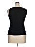 Soft Surroundings 100% Rayon Black Tank Top Size XL - photo 2