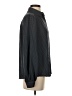 Max Studio 100% Polyester Houndstooth Black Blue Long Sleeve Blouse Size S (estimated) - photo 4