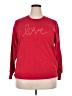 Lane Bryant Hearts Red Pullover Sweater Size 18 - 20 Plus - photo 1