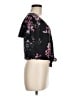 Mudd 100% Rayon Black Short Sleeve Top Size M - photo 4