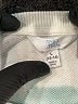 Time and Tru 100% Cotton Tie-dye White Ivory Pullover Sweater Size L - photo 7