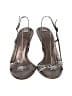 Banana Republic 100% Leather Silver Gold Sandals Size 6 1/2 - photo 2