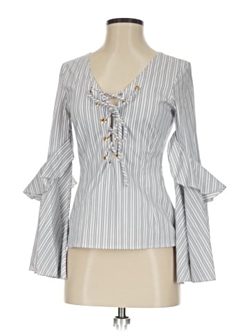Caroline Constas Long Sleeve Blouse (view 1)