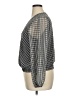 Mi ami 100% Polyester Gray Long Sleeve Blouse Size XL - photo 5