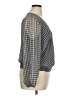 Mi ami 100% Polyester Gray Long Sleeve Blouse Size XL - photo 4