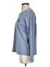Vineyard Vines 100% Cotton Blue Gray Long Sleeve Top Size S - photo 5