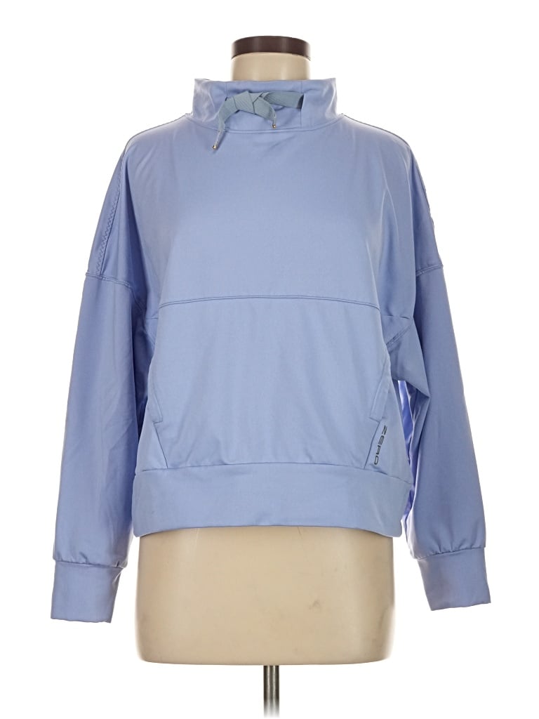 Pre-owned Assorted Brands Sweatshirt In Blue