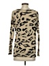 rue21 Animal Print Tan Pullover Sweater Size S - photo 2