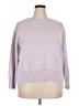 Lands' End 100% Cotton Purple Pullover Sweater Size 1X - photo 1