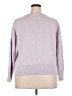 Lands' End 100% Cotton Purple Pullover Sweater Size 1X - photo 2
