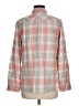 Talbots Plaid Orange Long Sleeve Button-Down Shirt Size M - photo 2