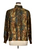 Nicola 100% Polyester Animal Print Gold Long Sleeve Blouse Size 16 - photo 1