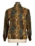 Nicola 100% Polyester Animal Print Gold Long Sleeve Blouse Size 16 - photo 2