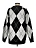 Velvet by Graham & Spencer Argyle Black Pullover Sweater Size XS - photo 2