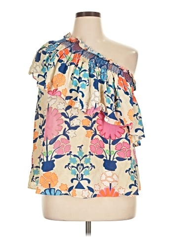 Plenty By Tracy Reese Short Sleeve Blouse (view 1)