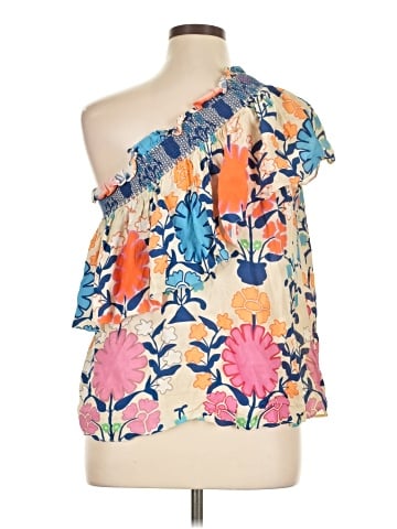 Plenty By Tracy Reese Short Sleeve Blouse (view 2)
