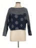 Anthropologie Polka Dots Gray Pullover Sweater Size L - photo 1