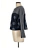 Anthropologie Polka Dots Gray Pullover Sweater Size L - photo 5