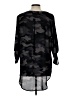 Cato Camo Black 3/4 Sleeve Blouse Size L - photo 2