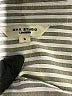 Max Studio Stripes Silver Long Sleeve Button-Down Shirt Size S - photo 7