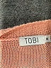 TOBI Chevron-herringbone Pink Pullover Sweater Size M - photo 7