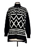 Elie Tahari Print Black Pullover Sweater Size L (estimated) - photo 1