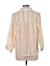Cato Tan 3/4 Sleeve Button-Down Shirt Size L - photo 2