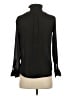 Banana Republic 100% Polyester Black Long Sleeve Blouse Size XS - photo 2