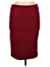 ECI Solid Burgundy Formal Skirt Size M - photo 1