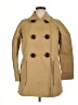 J.Crew 100% Polyester Tan Trenchcoat Size 14 - photo 1
