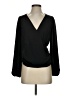 Bellatrix 100% Polyester Black Long Sleeve Blouse Size XS - photo 1